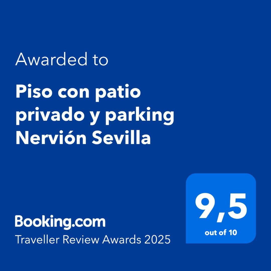 Piso Con Patio Privado Y Parking Nervion Sevilla エクステリア 写真